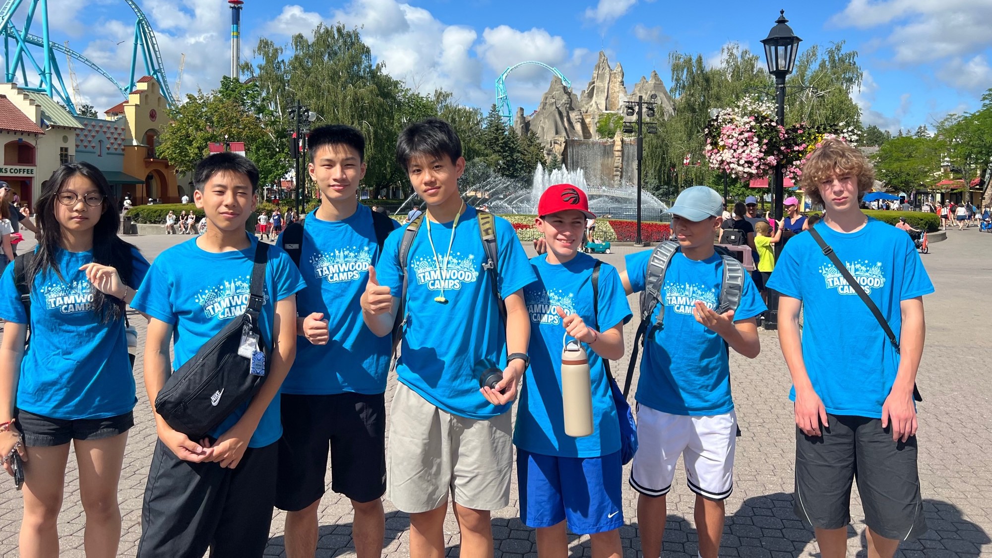 Tamwood Urban Camp students exploring the city